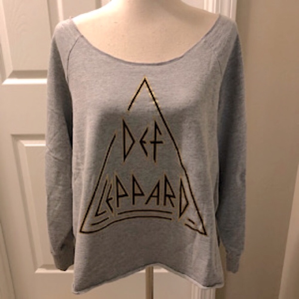 “NEW” Lucky Brand Def Leppard Sweatshirt